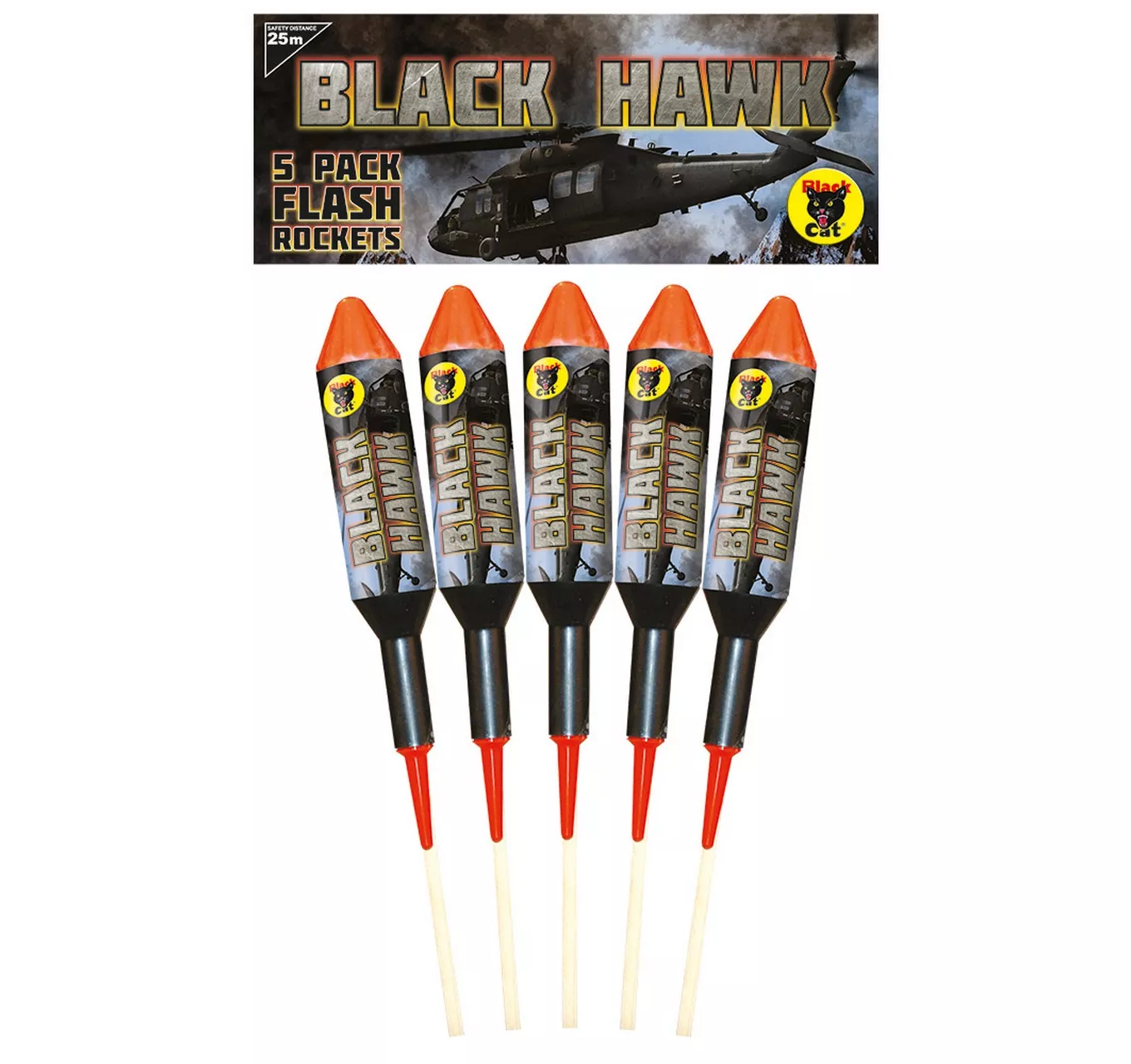 BLACK HAWK Rockets 5pk