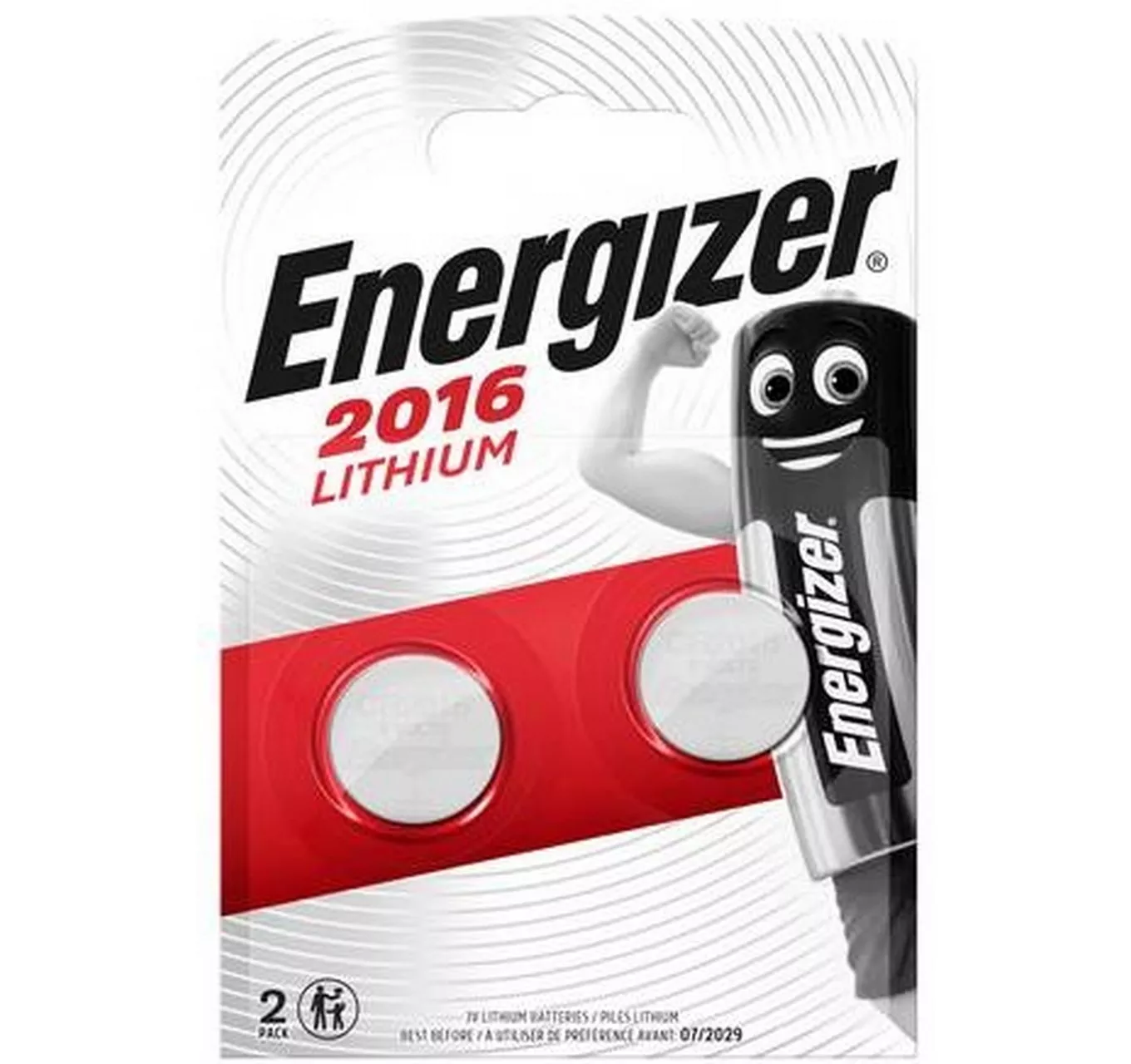 Energizer Lithium CR2016 2pk