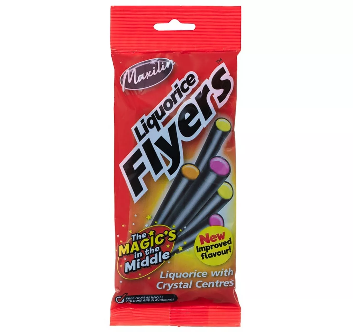 Maxilin Liquorice Flyers 75g