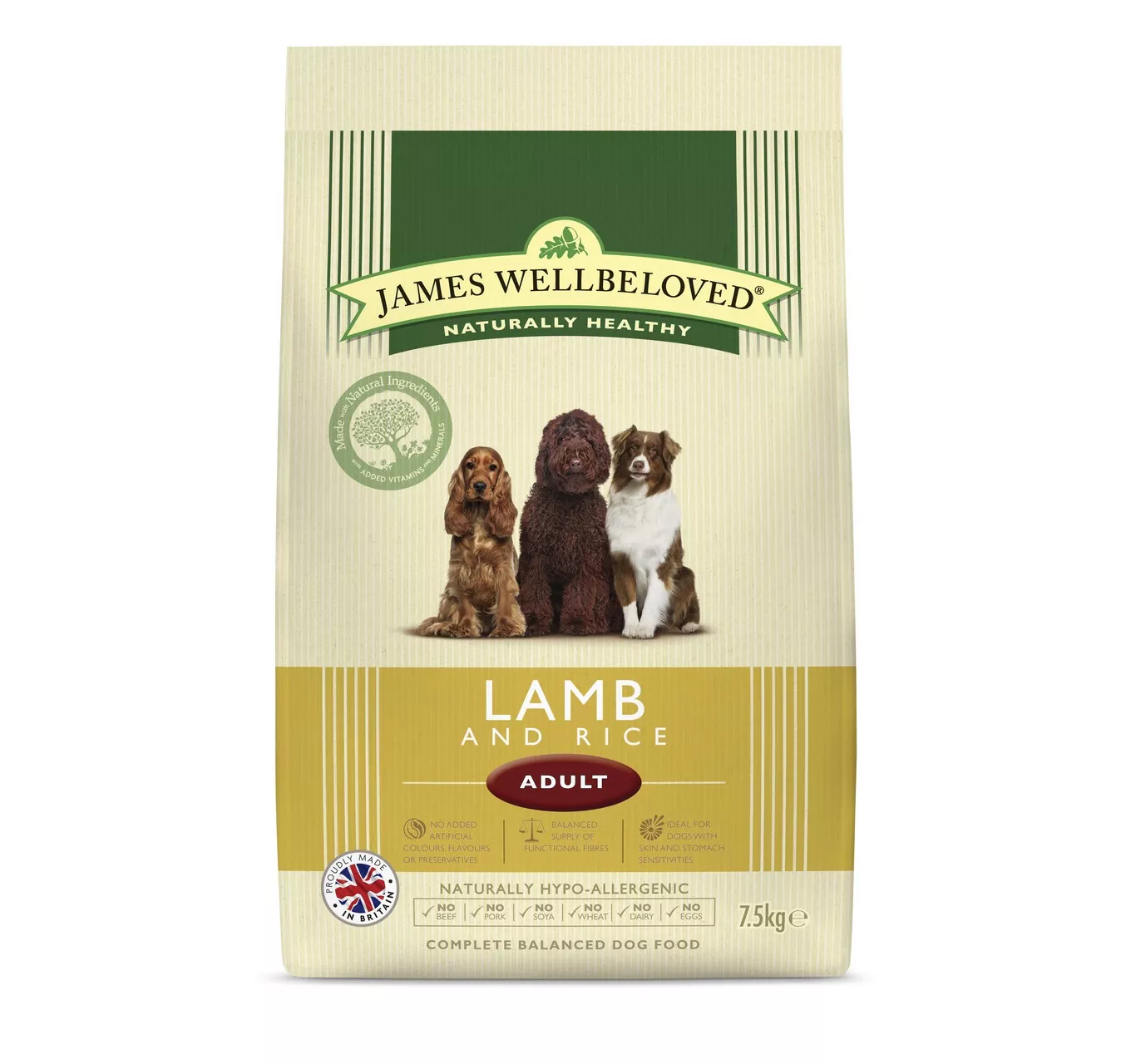 JW Adult Lamb & Rice 7.5kg
