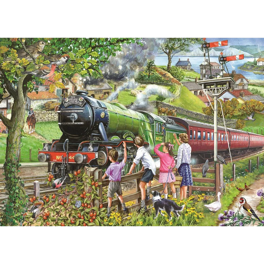 Full Steam Ahead 1000 Piece Puzzle
