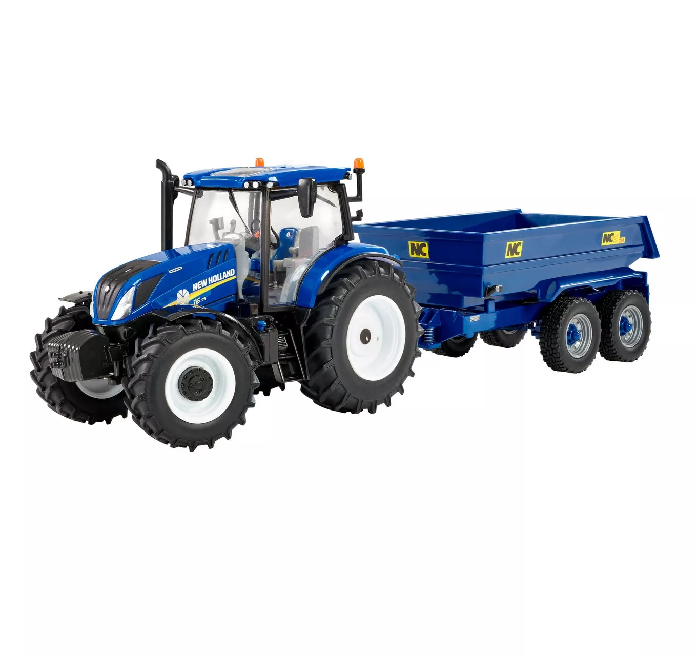New Holland T6 with Trailer