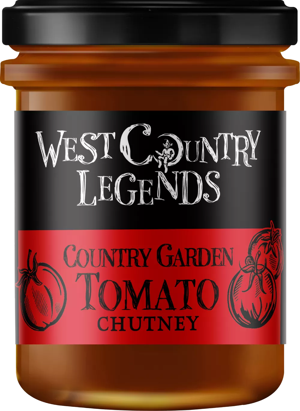 WEST COUNTRY LEGENDS Country Garden Tomato Chutney 210g
