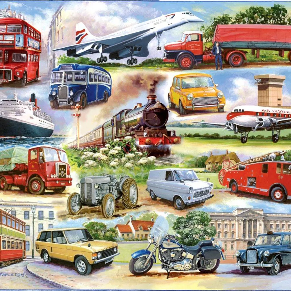 Golden Oldies 1000 Piece Puzzle