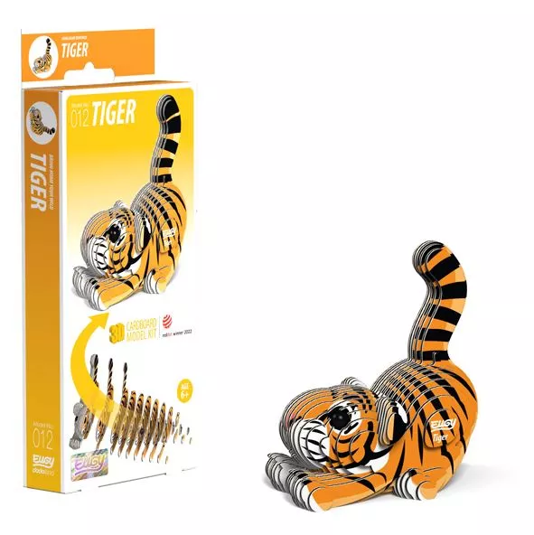Eugy 3D Model - Tiger