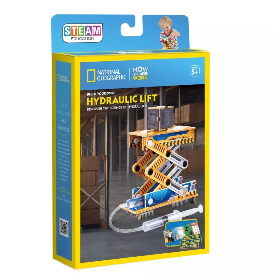 How Things Work Build & Play Kit - Hydraulic Lift