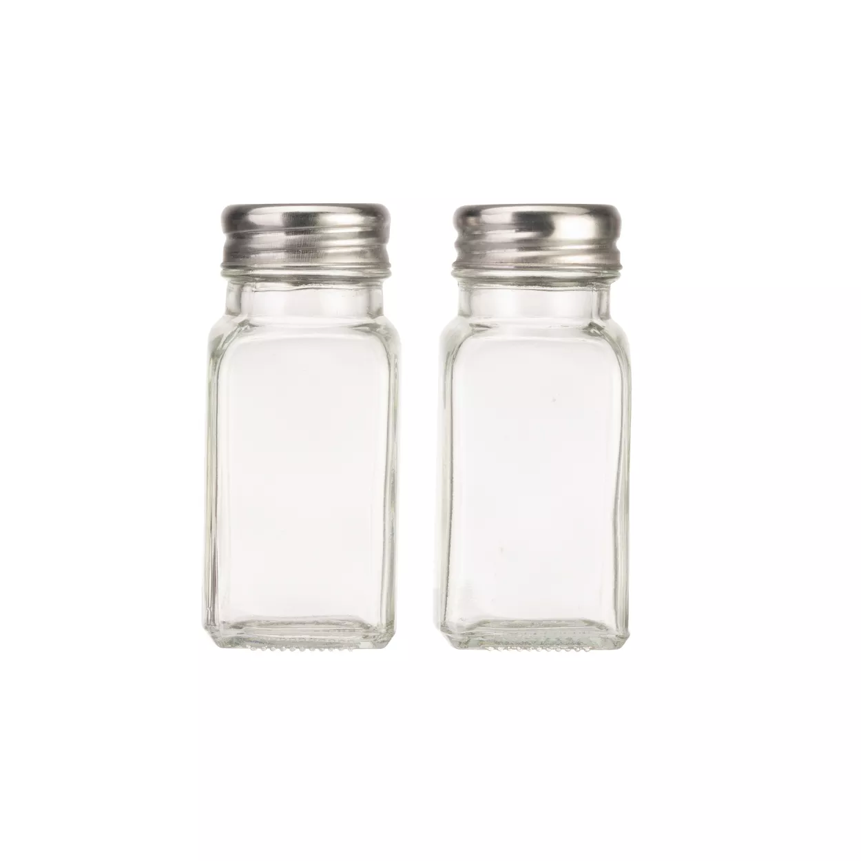 Just The Thing Glass Salt & Pepper Shakers