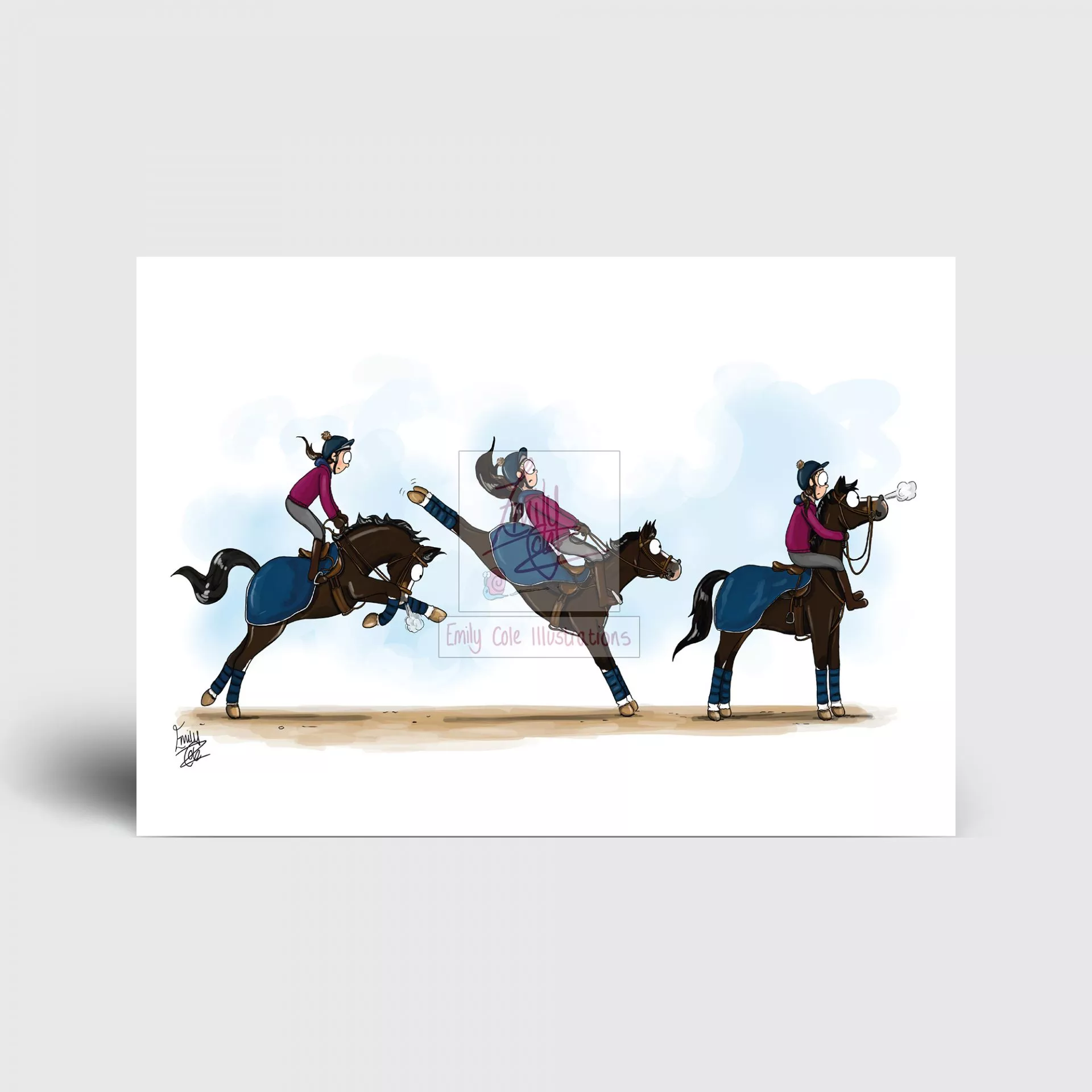 ‘Feeling Fresh’ Greeting Card
