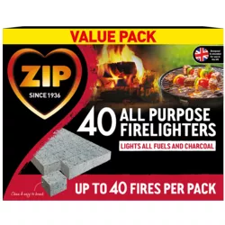 Zip Fire Lighters 40 Pack