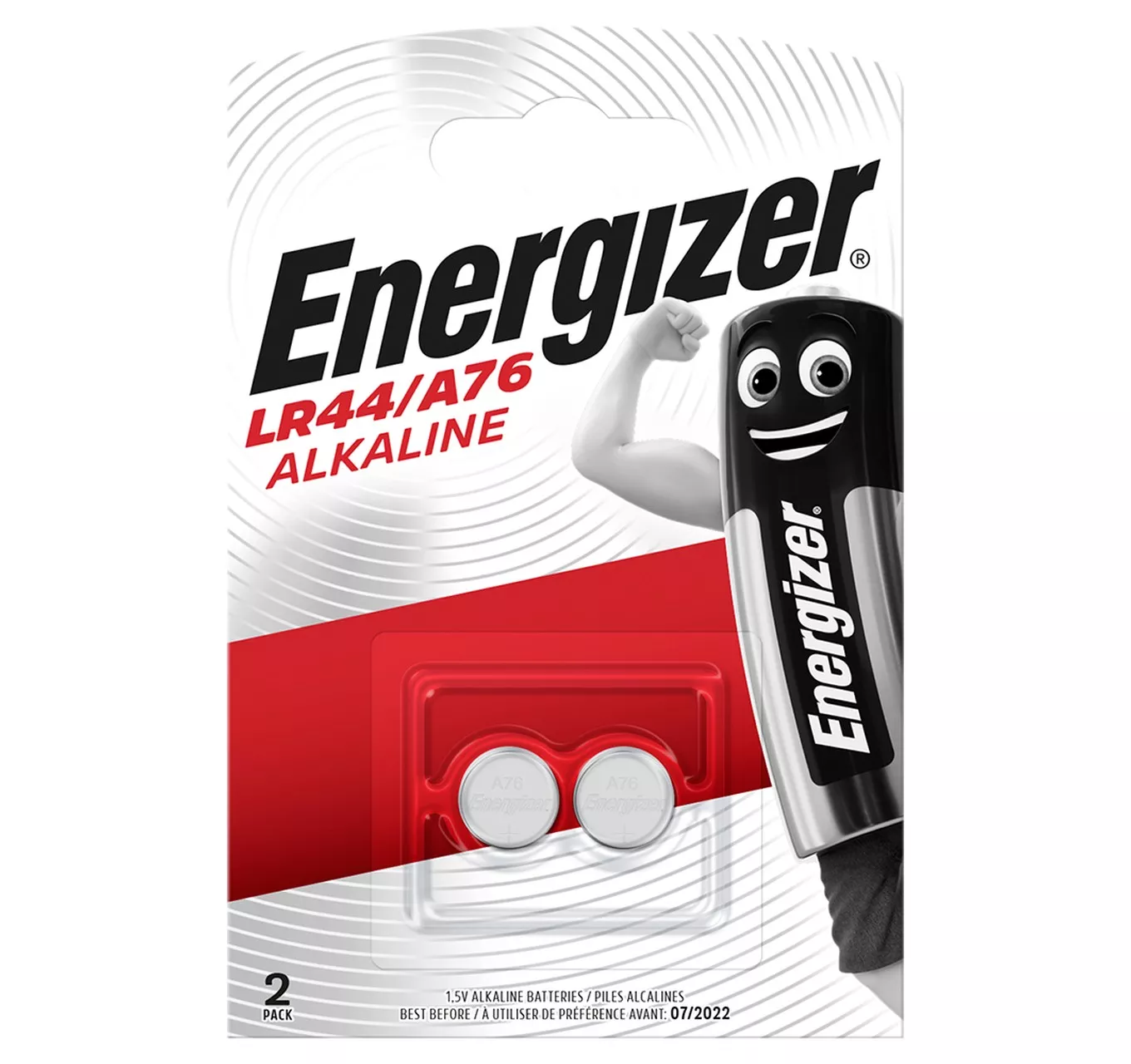 Energizer LR44/A76 2pk