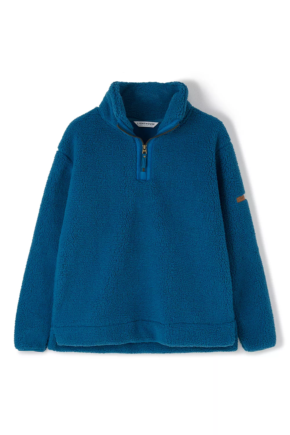 Ladies Coast Half Zip Fleece Teal