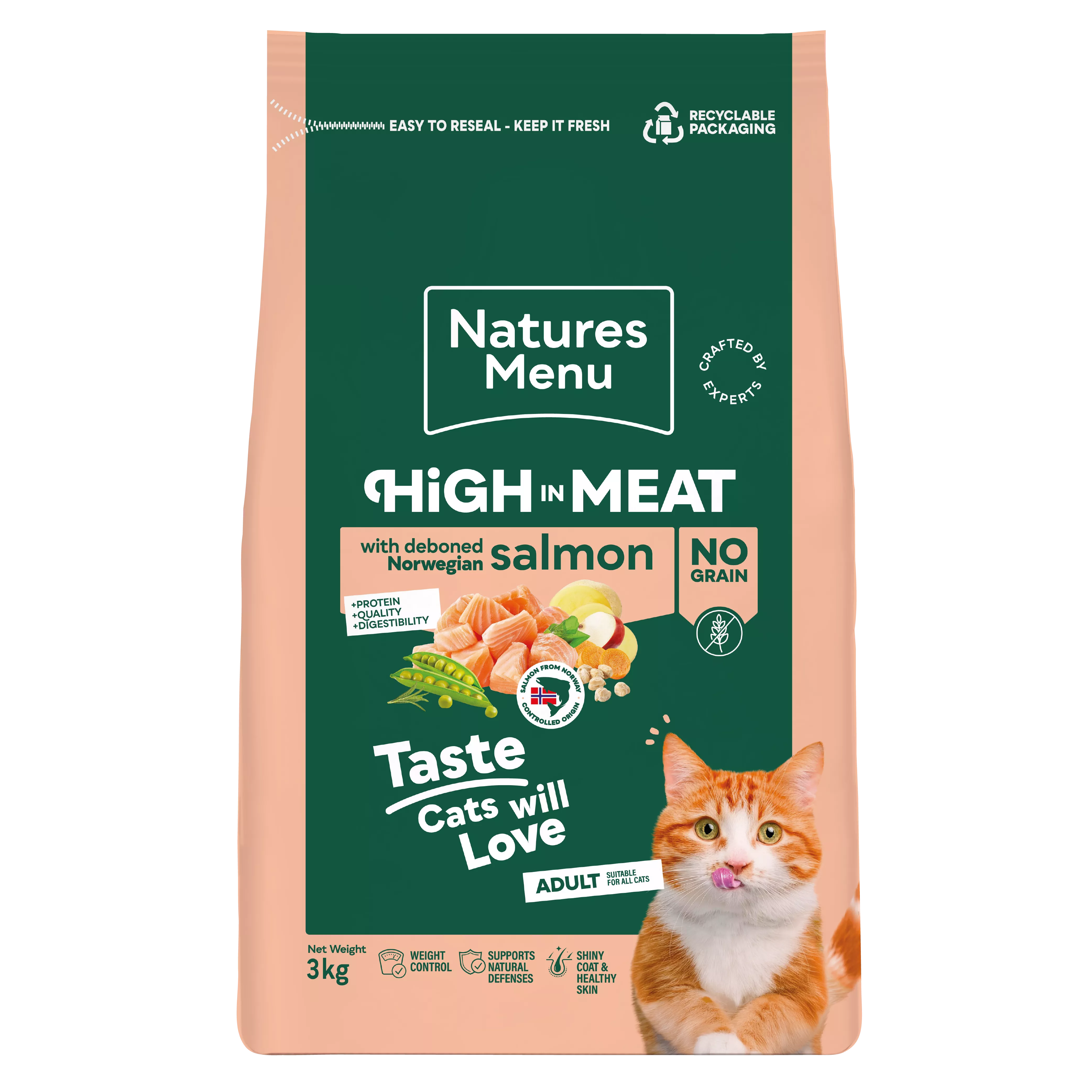 HiGH IN MEAT Salmon No Grain 3kg
