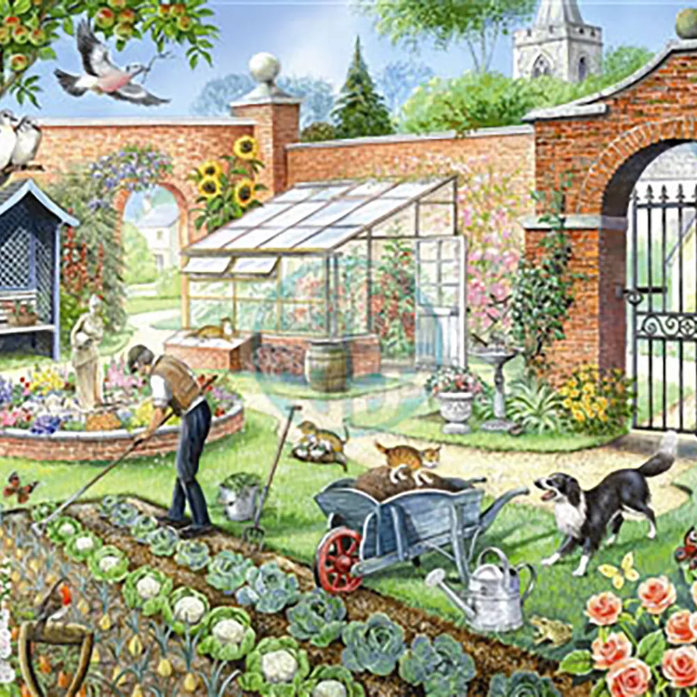 Kitchen Garden 1000 Piece Puzzle