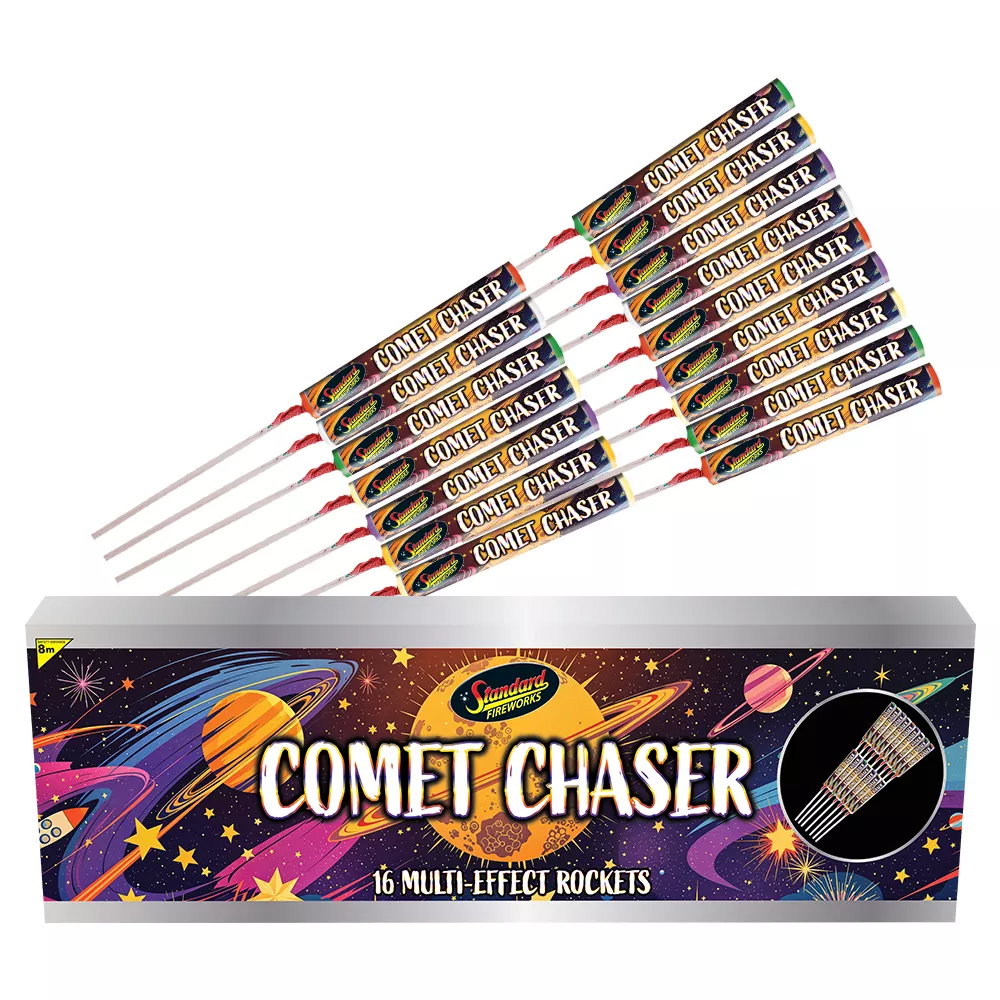 COMET CHASER Rockets 16pk