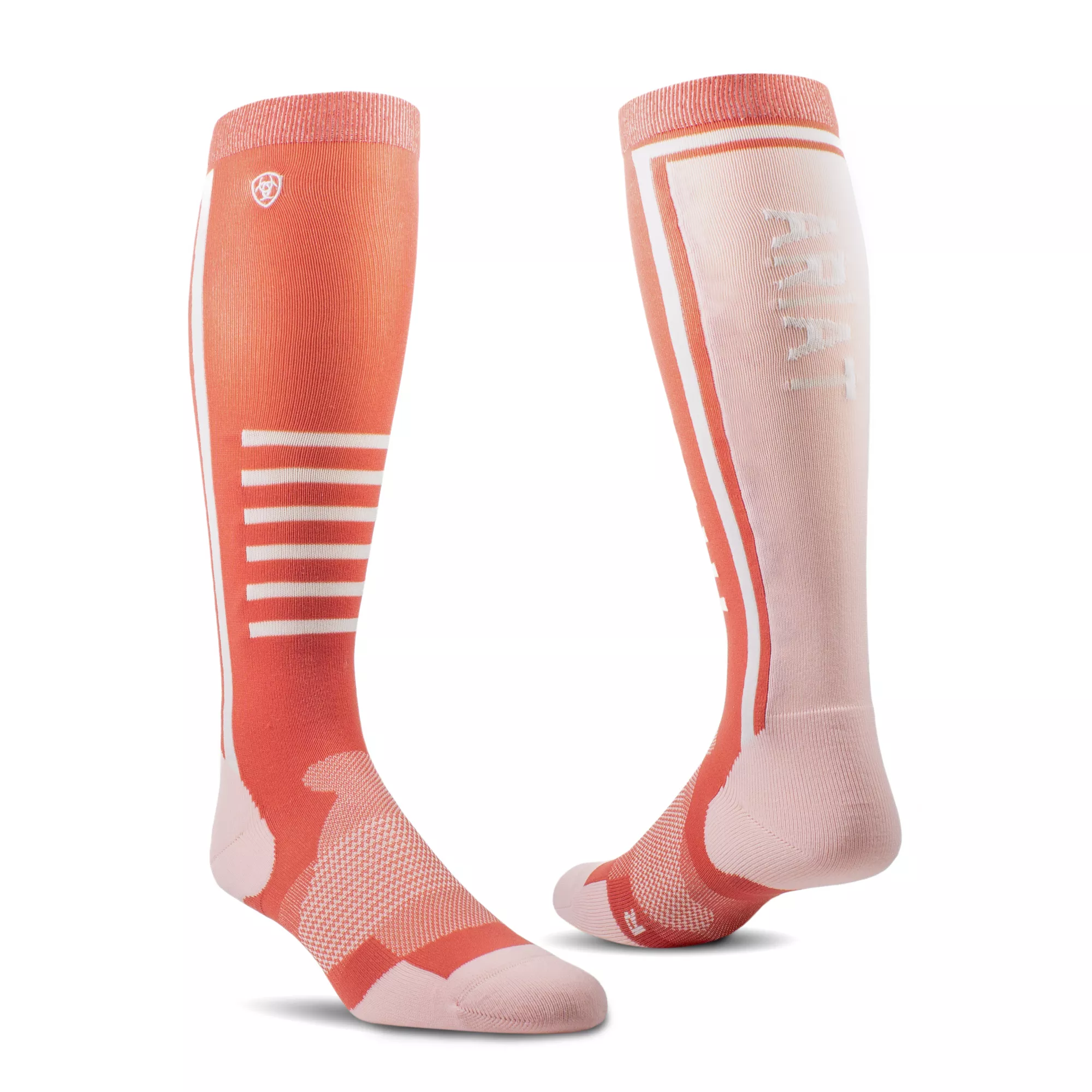 AriatTEK Slimline Performance Socks Faded Rose/Blush