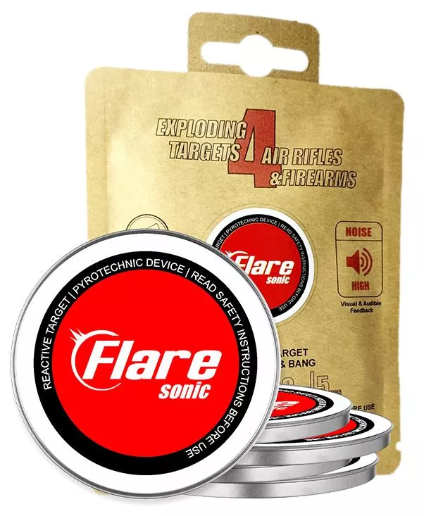 Flare Sonic Exploding Target 38mm Loud 5pk
