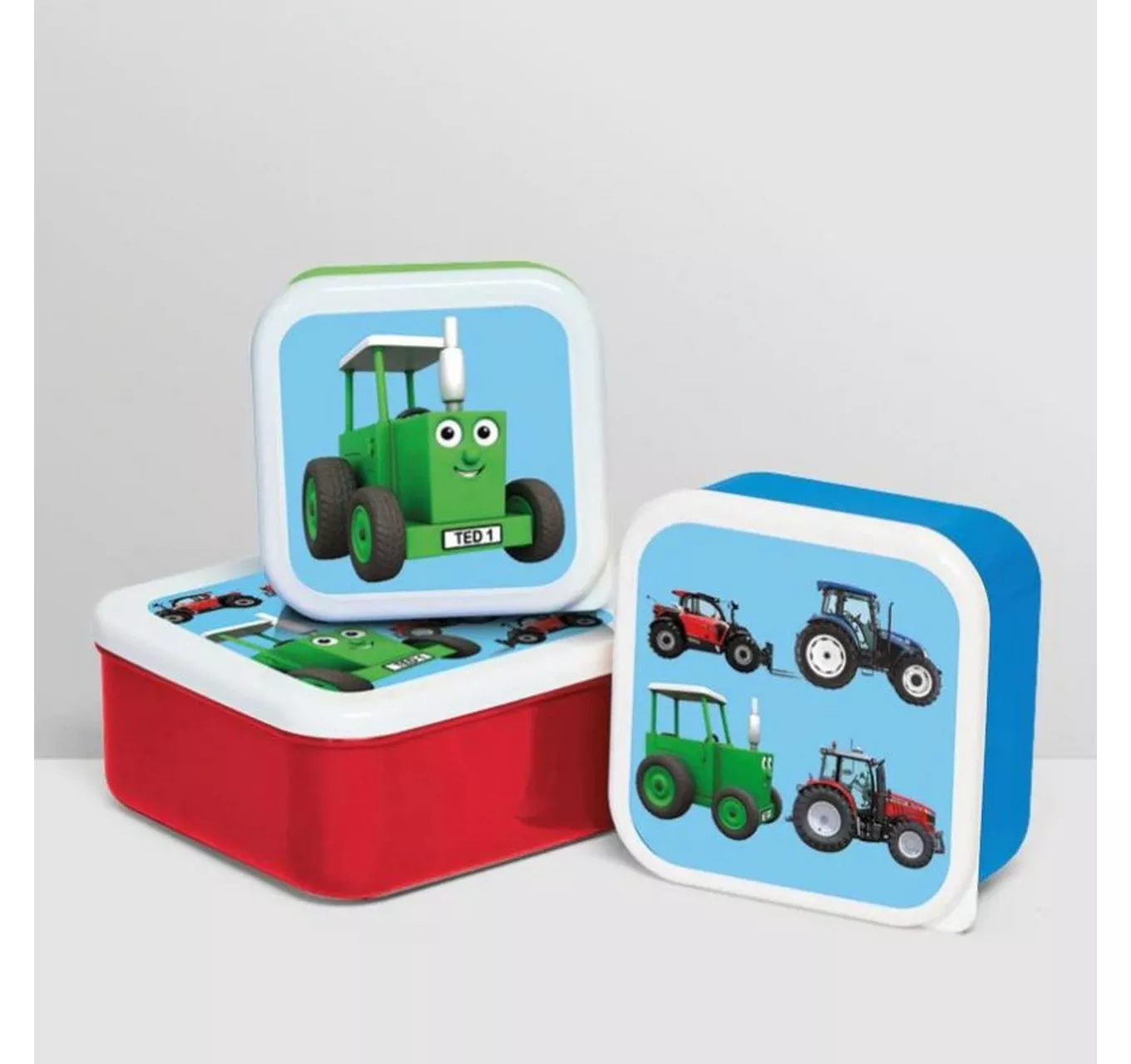 Tractor Ted Snack Pots 3pc