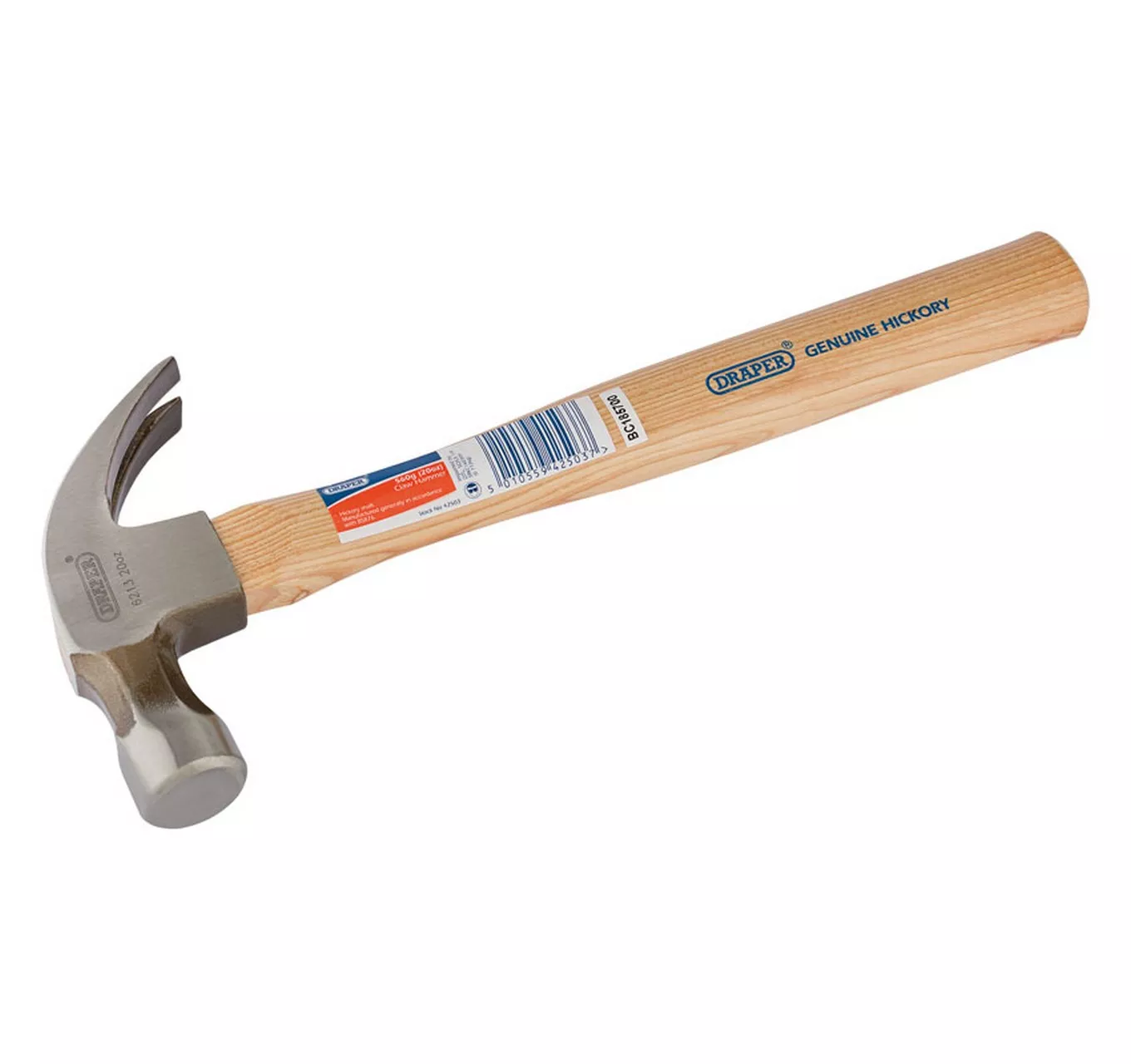 Claw Hammer Hickory Shaft 560g