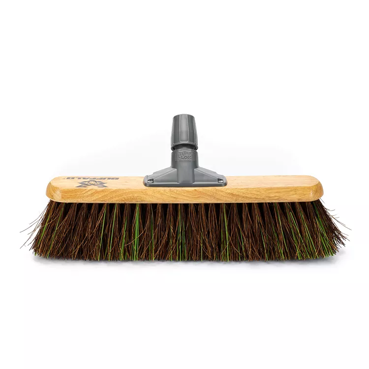 Buffalo Stiff Bassine Mix Platform Broom Head 18"