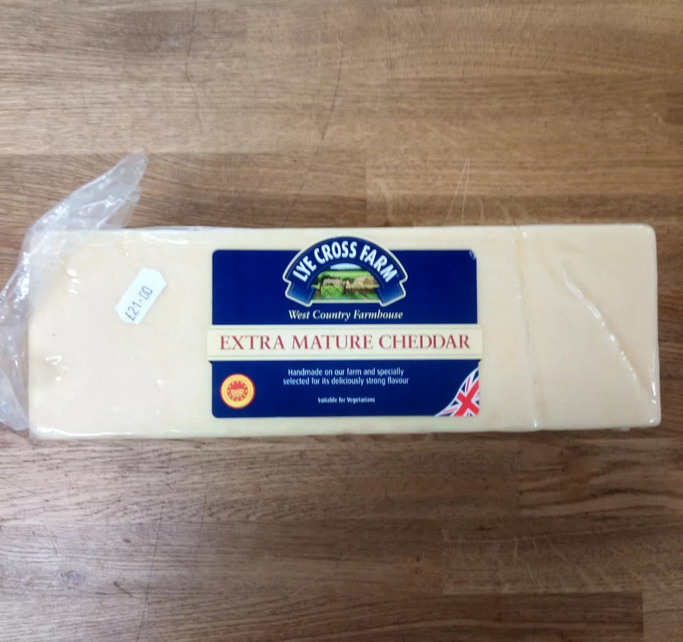 Extra Mature Cheddar Approx 2.5kg