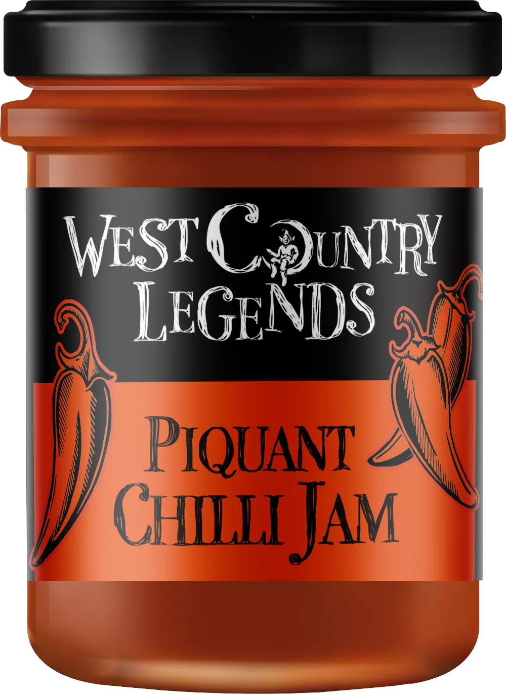 WEST COUNTRY LEGENDS Piquant Chilli Jam 210g
