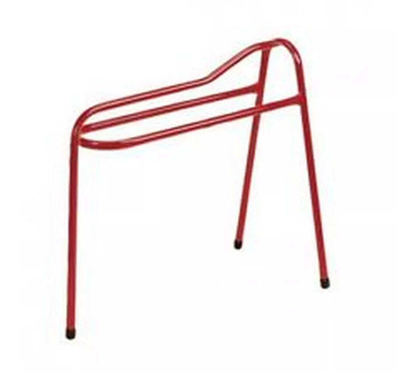 Saddle Display Stand Tall Red