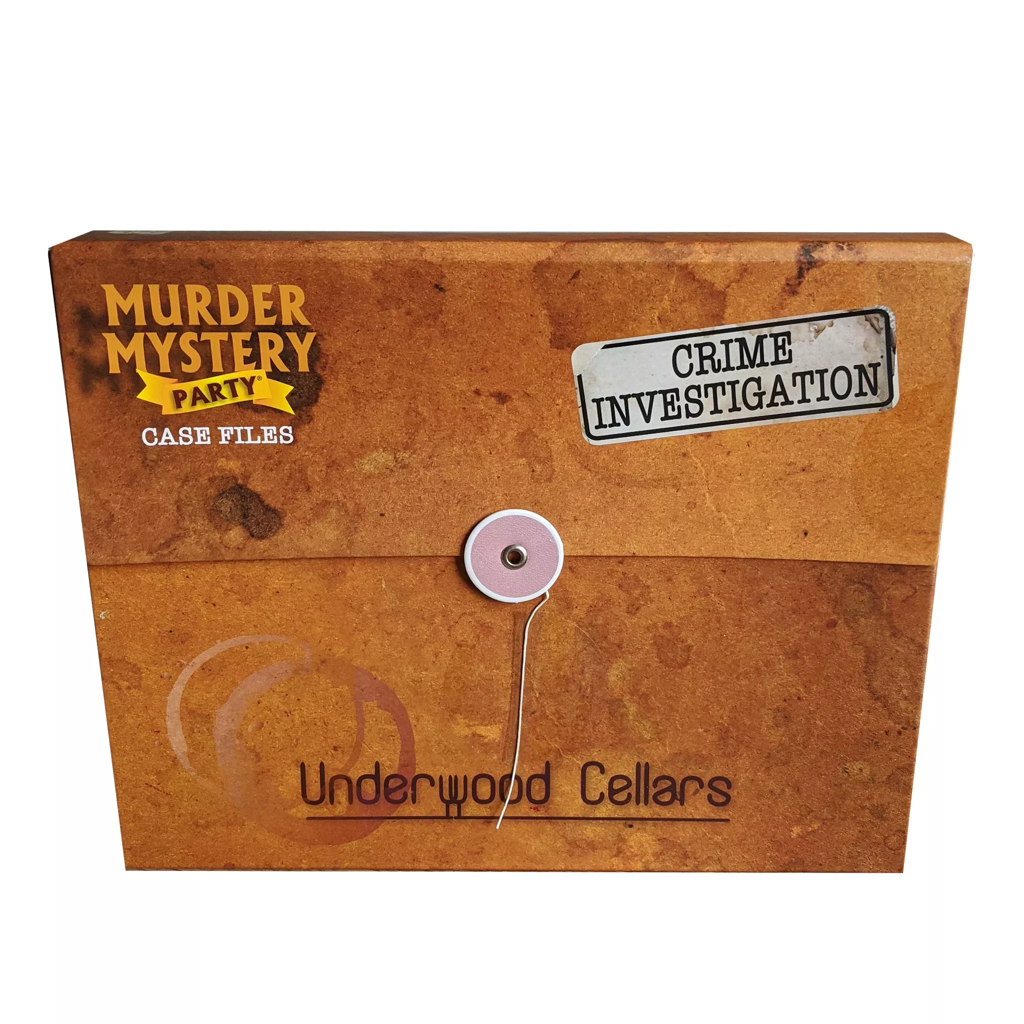 Murder Mystery Party Case File Underwood Cellars
