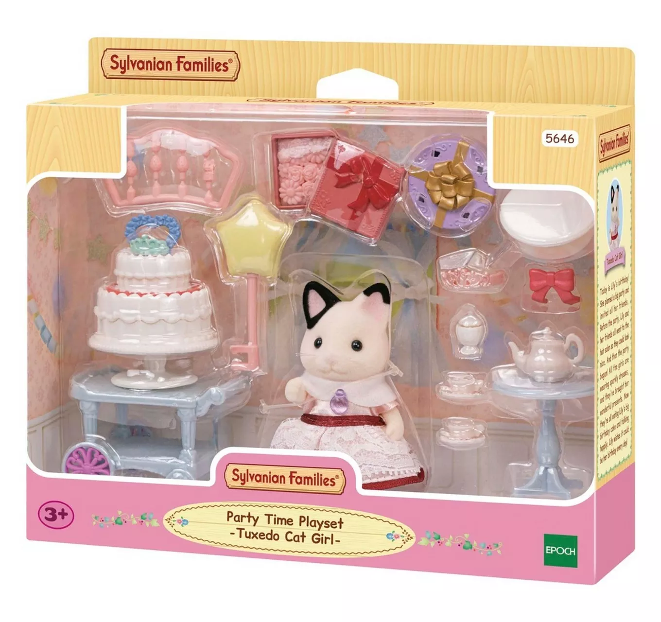 Party Time Playset - Tuxedo Cat Girl
