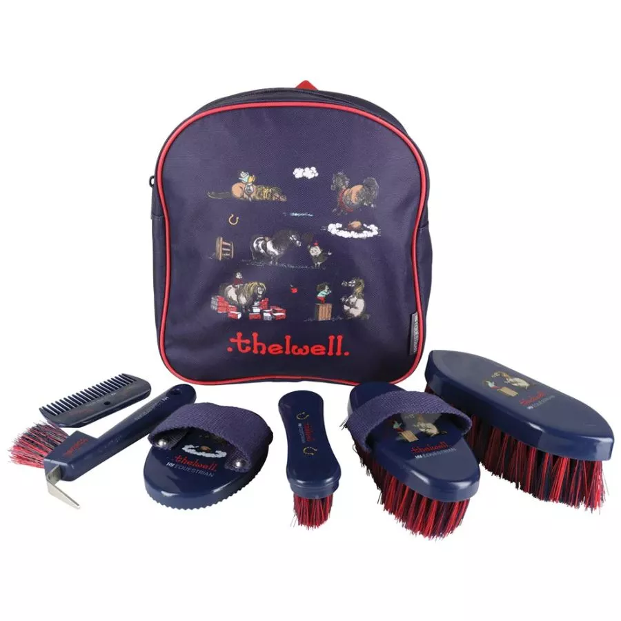 Thelwell Collection Complete Grooming Kit Rucksack - Practice Makes Perfect