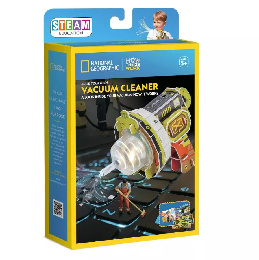 How Things Work Build & Play Kit - Vacuum Cleaner