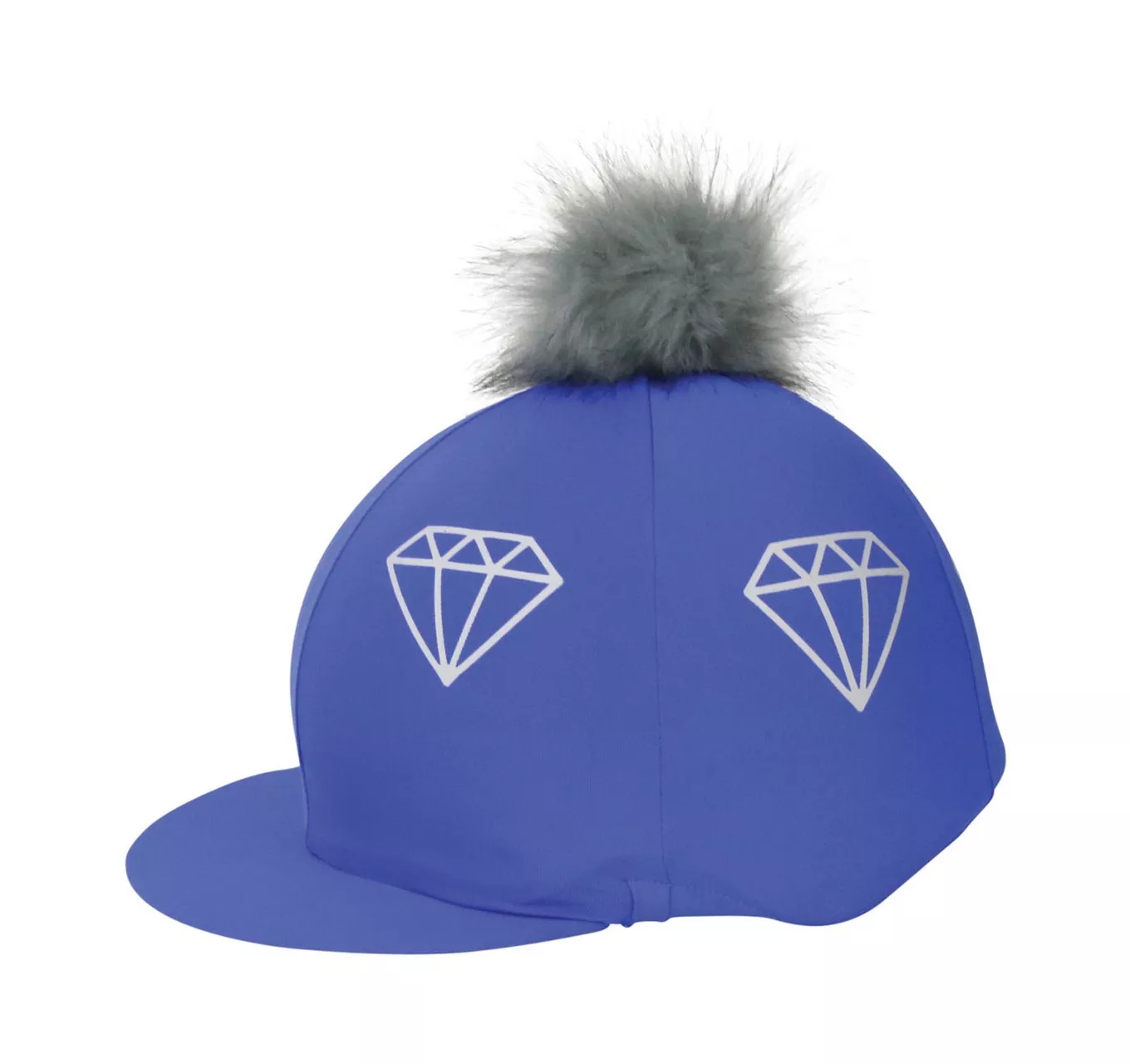 Diamonds Hat Cover - Blue