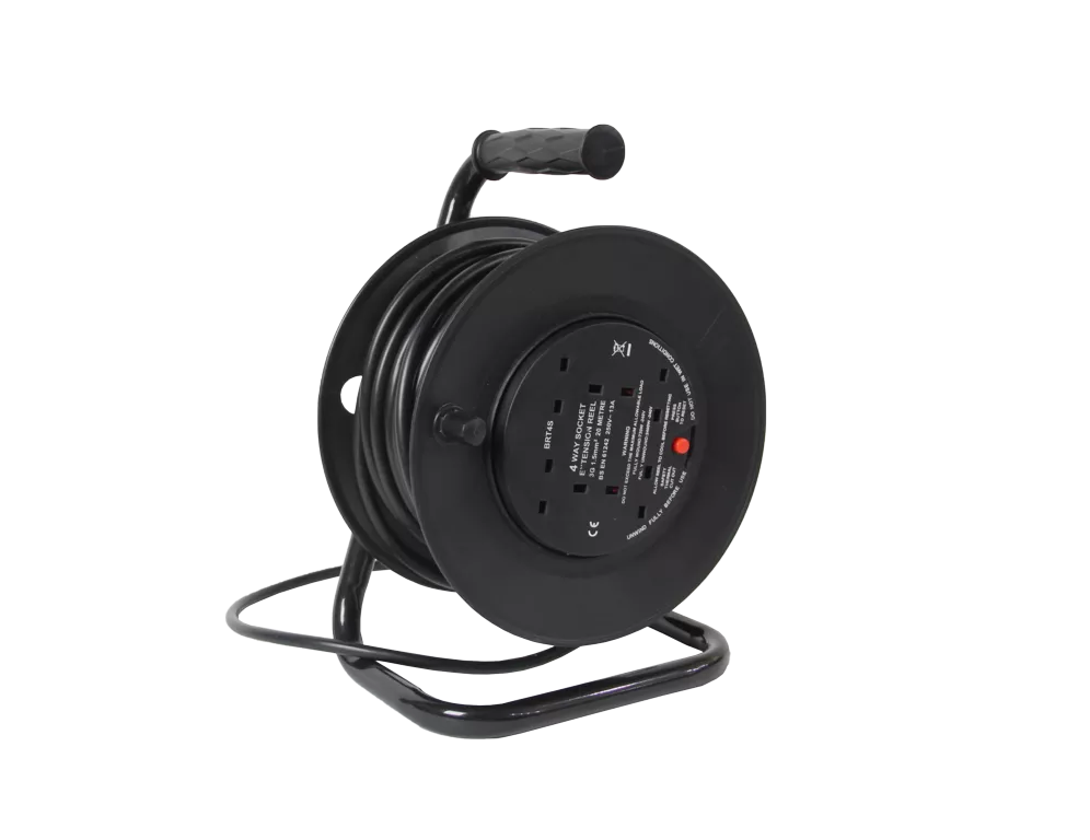 Securlec 4 Gang Extension Reel 25m