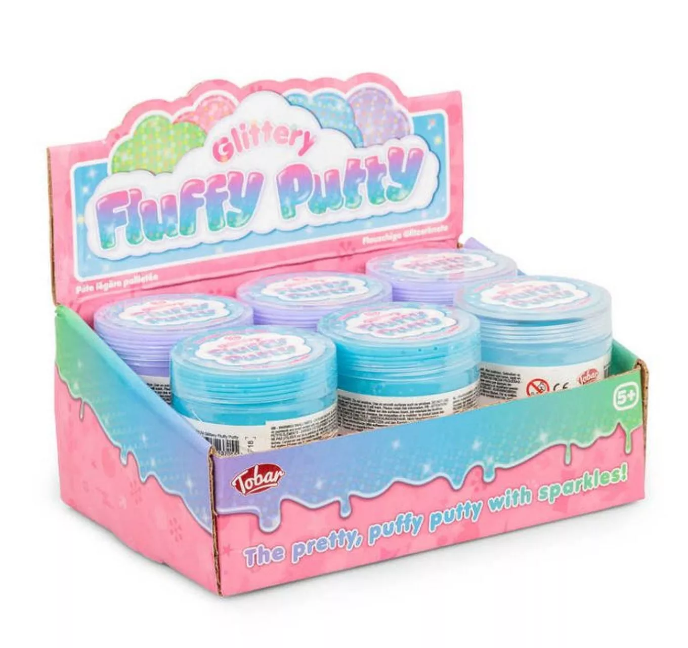 Glittery Fluffy Putty - Each