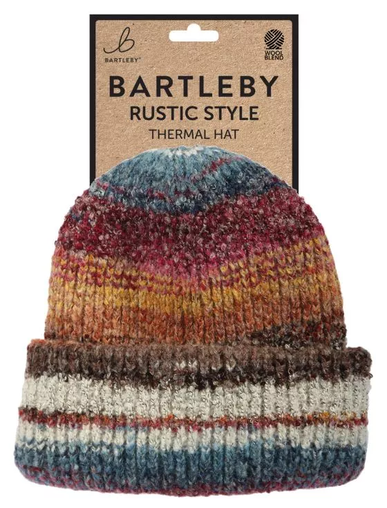 Unisex Rustic Style Knitted Hat