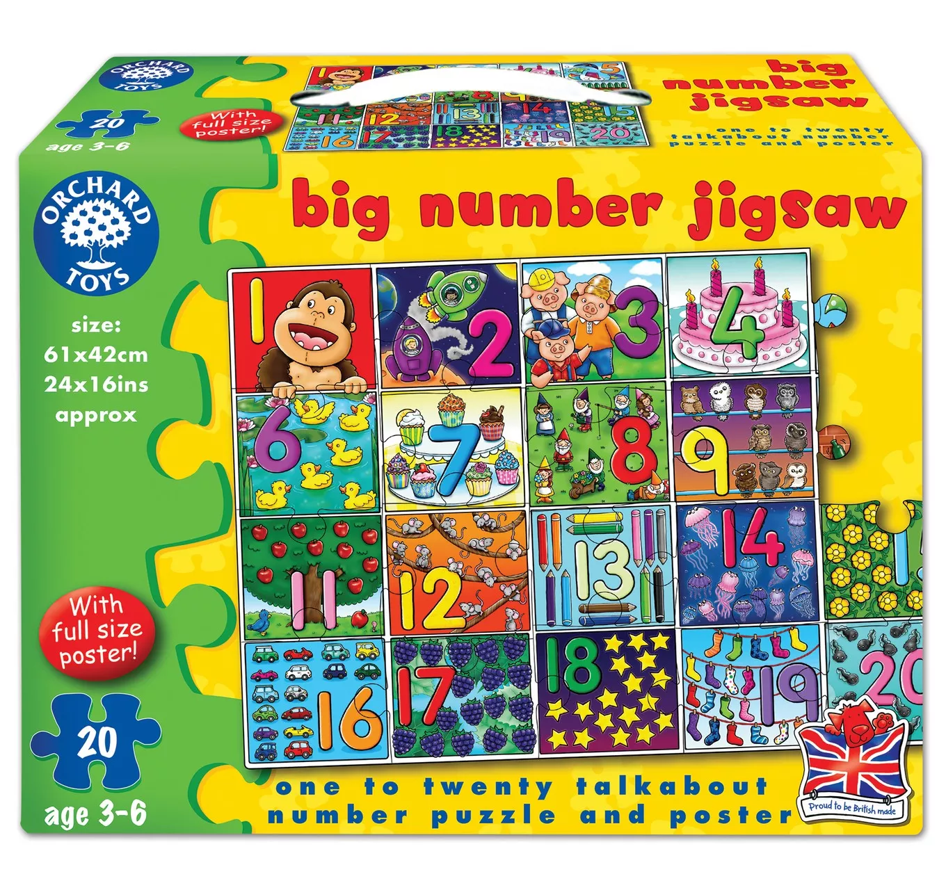 Big Number Jigsaw