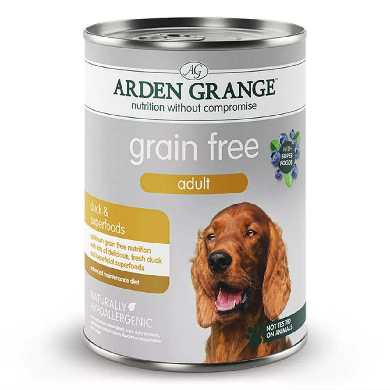 Arden Grange Grain Free Adult Duck & Superfoods 395g