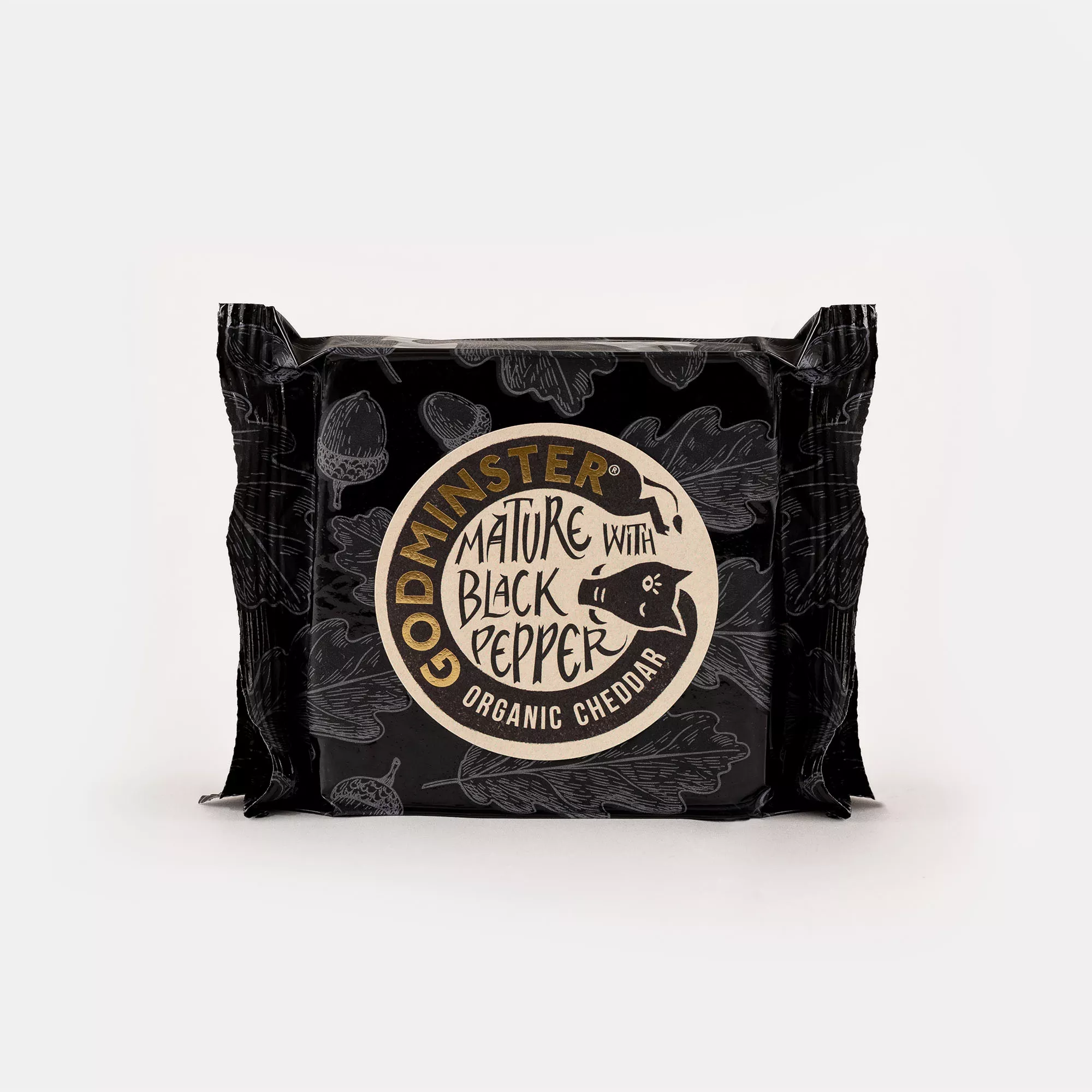 Mature Organic Cheddar with Black Pepper 200g