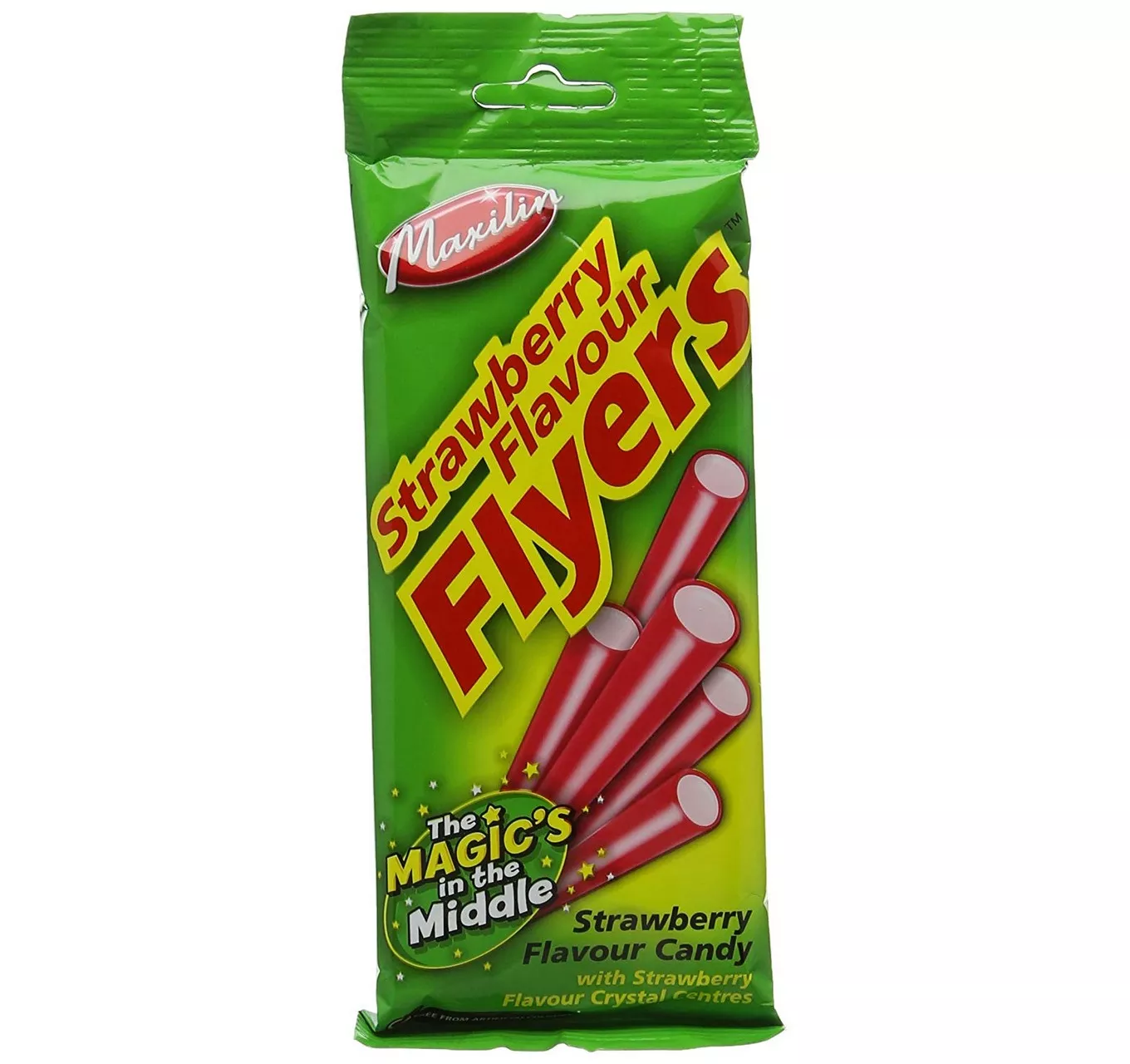 Maxilin Strawberry Flyers 90g