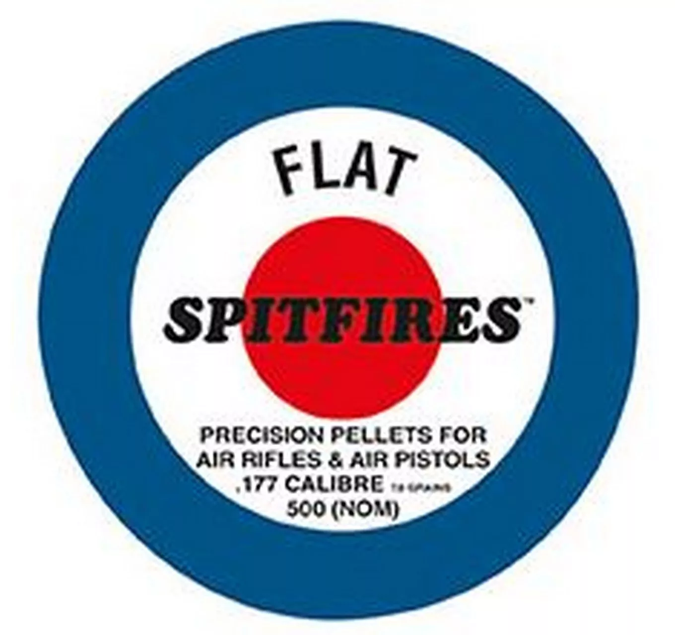Spitfires Flat .177 500pk