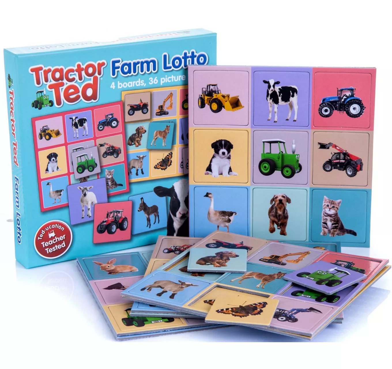 Tractor Ted Farm Lotto Game