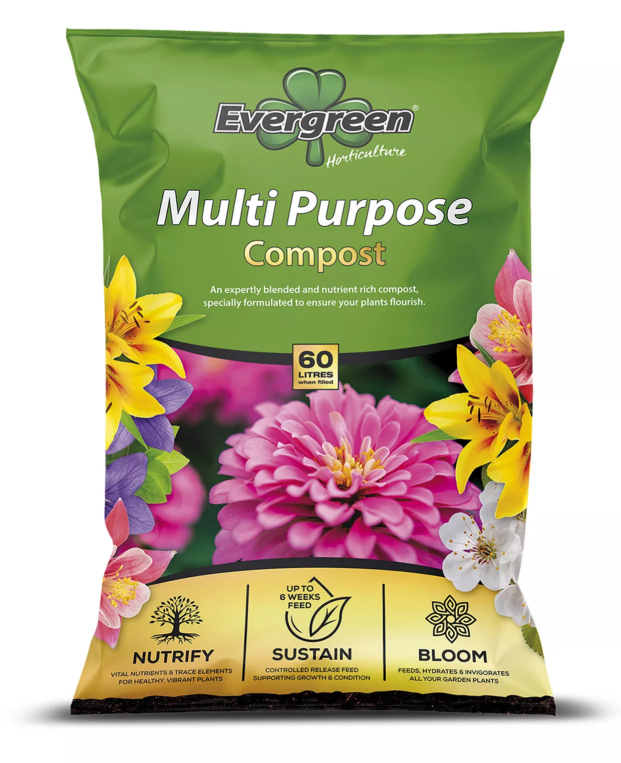 Evergreen Multi Purpose Compost 40L
