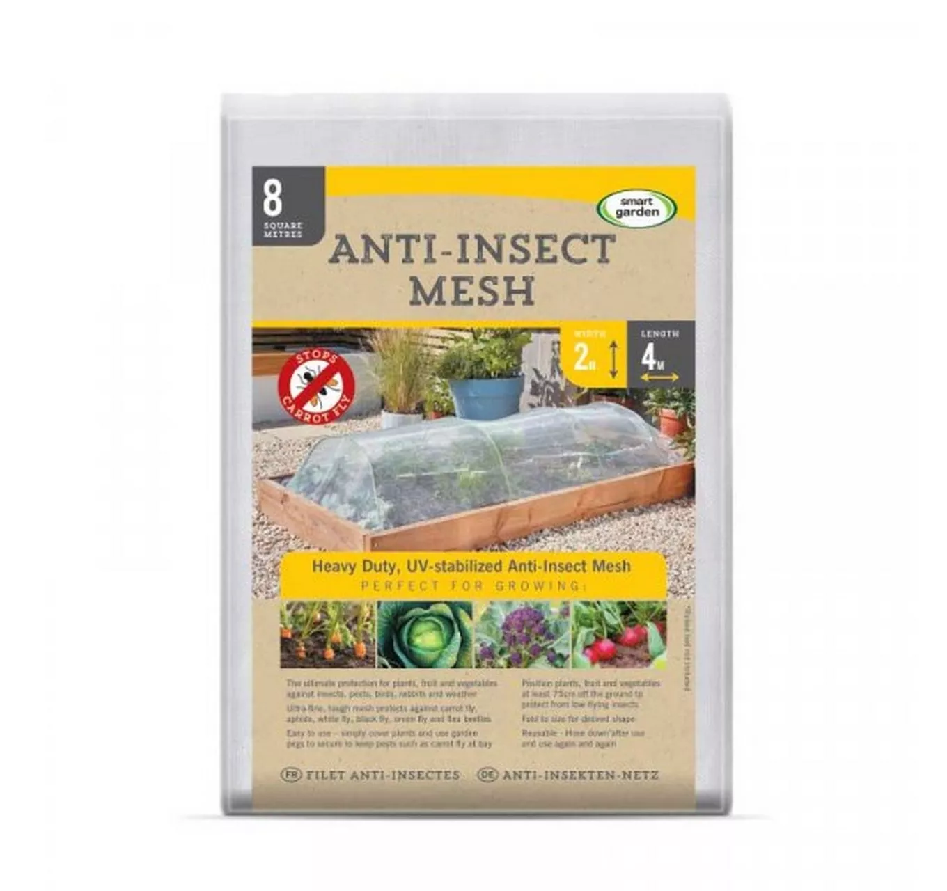Anti-Insect Mesh 2m x 4m (SMART GARDEN)