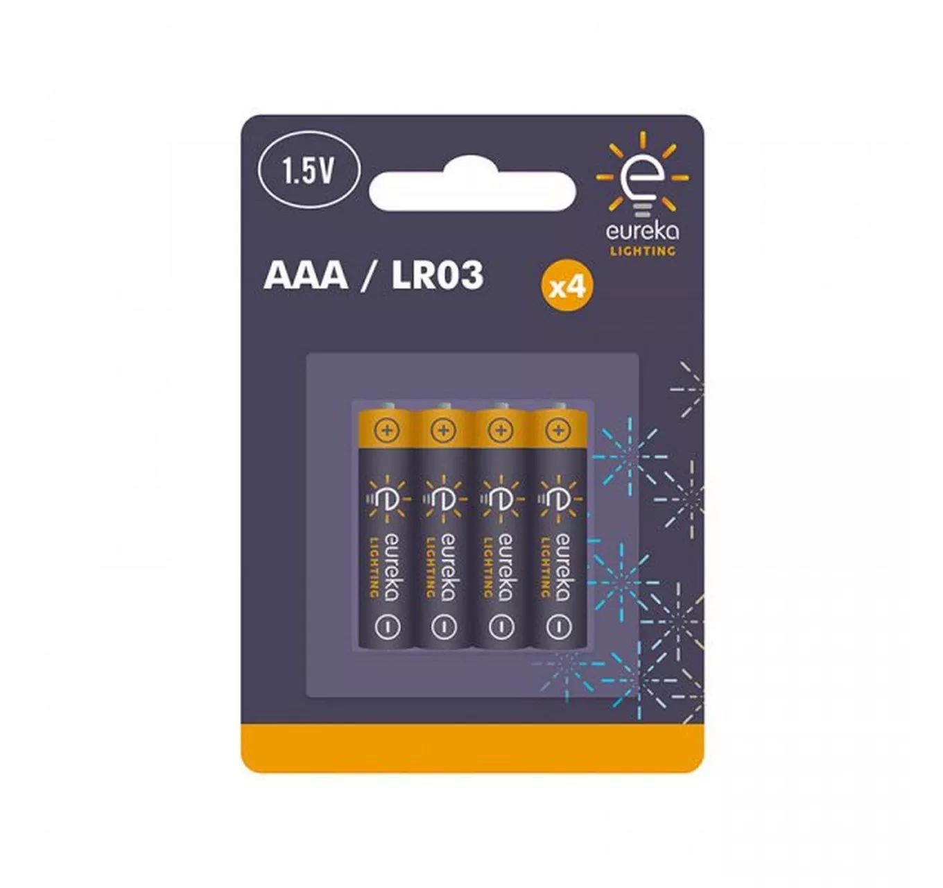 AAA Alkaline Batteries 4pk