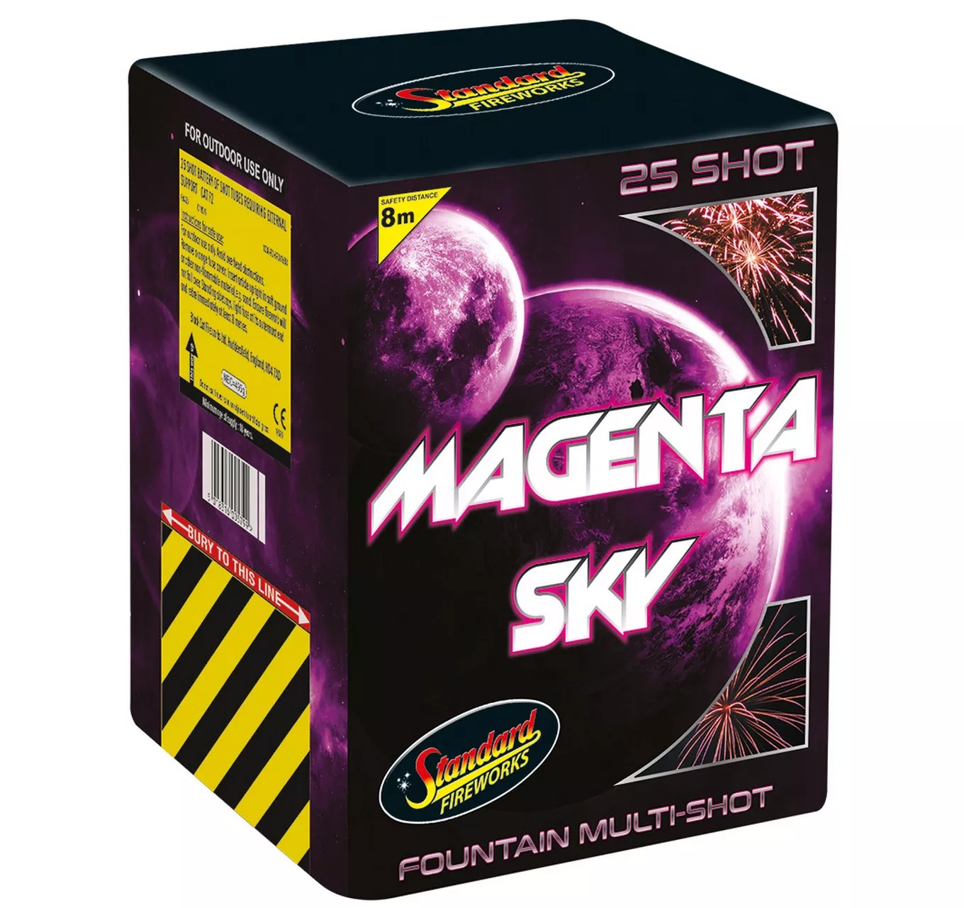 MAGENTA SKY Fountain/Cake