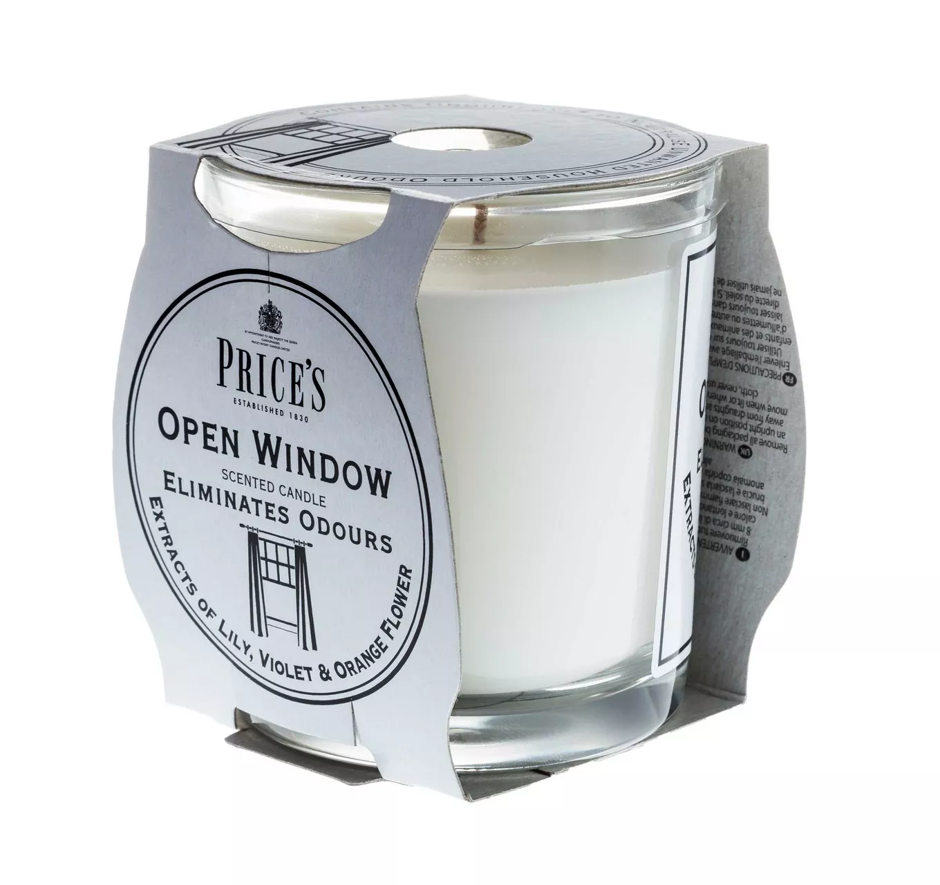 Open Window Candle Jar