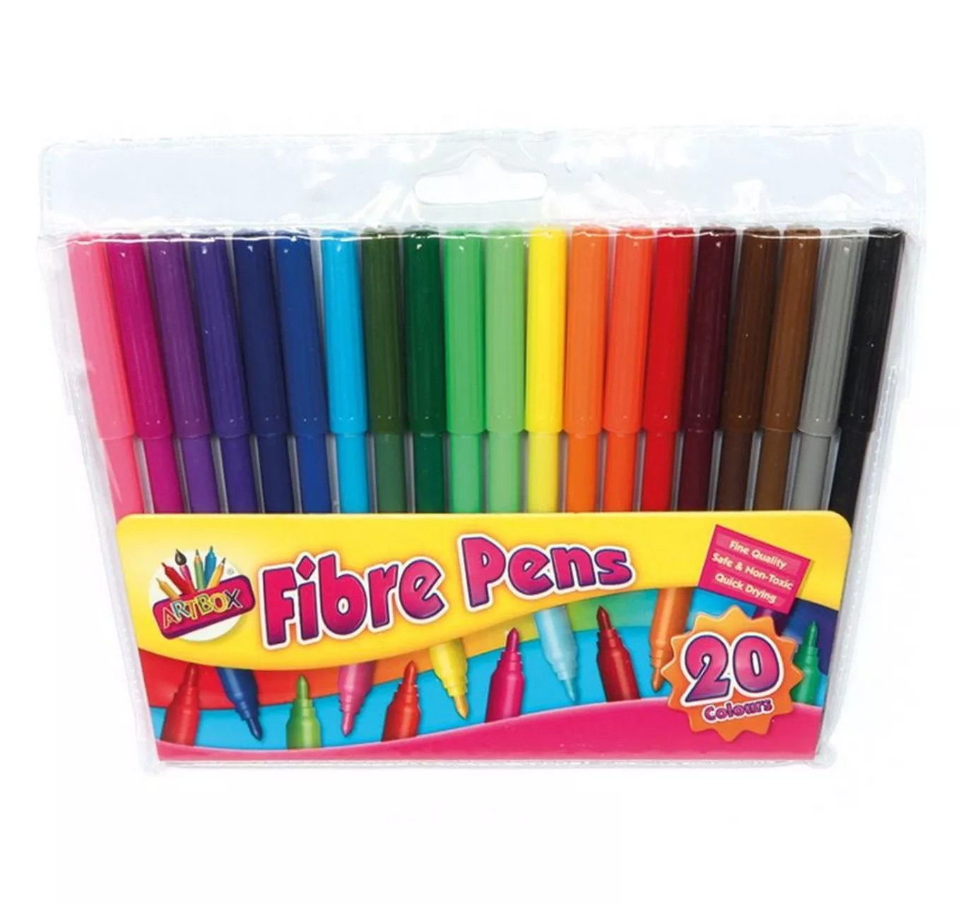 Fibre Tip Pens 18pk