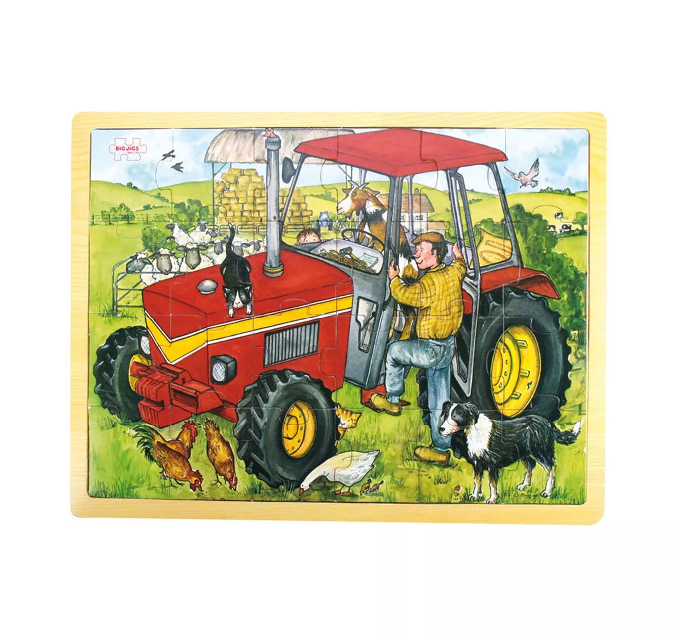 Tray Puzzle - Tractor 24pc