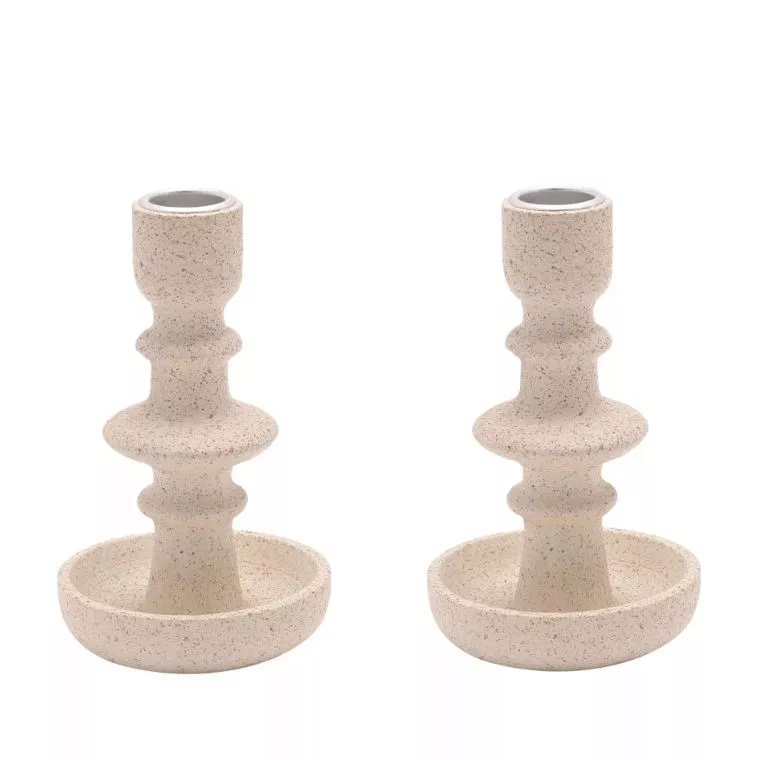 Hestia Set Of 2 Candle Holders