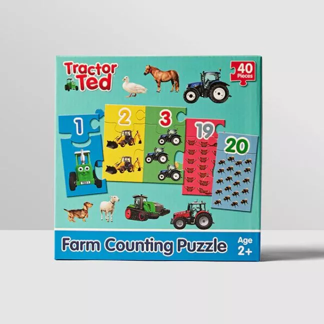 Tractor Ted Farm Counting Puzzle