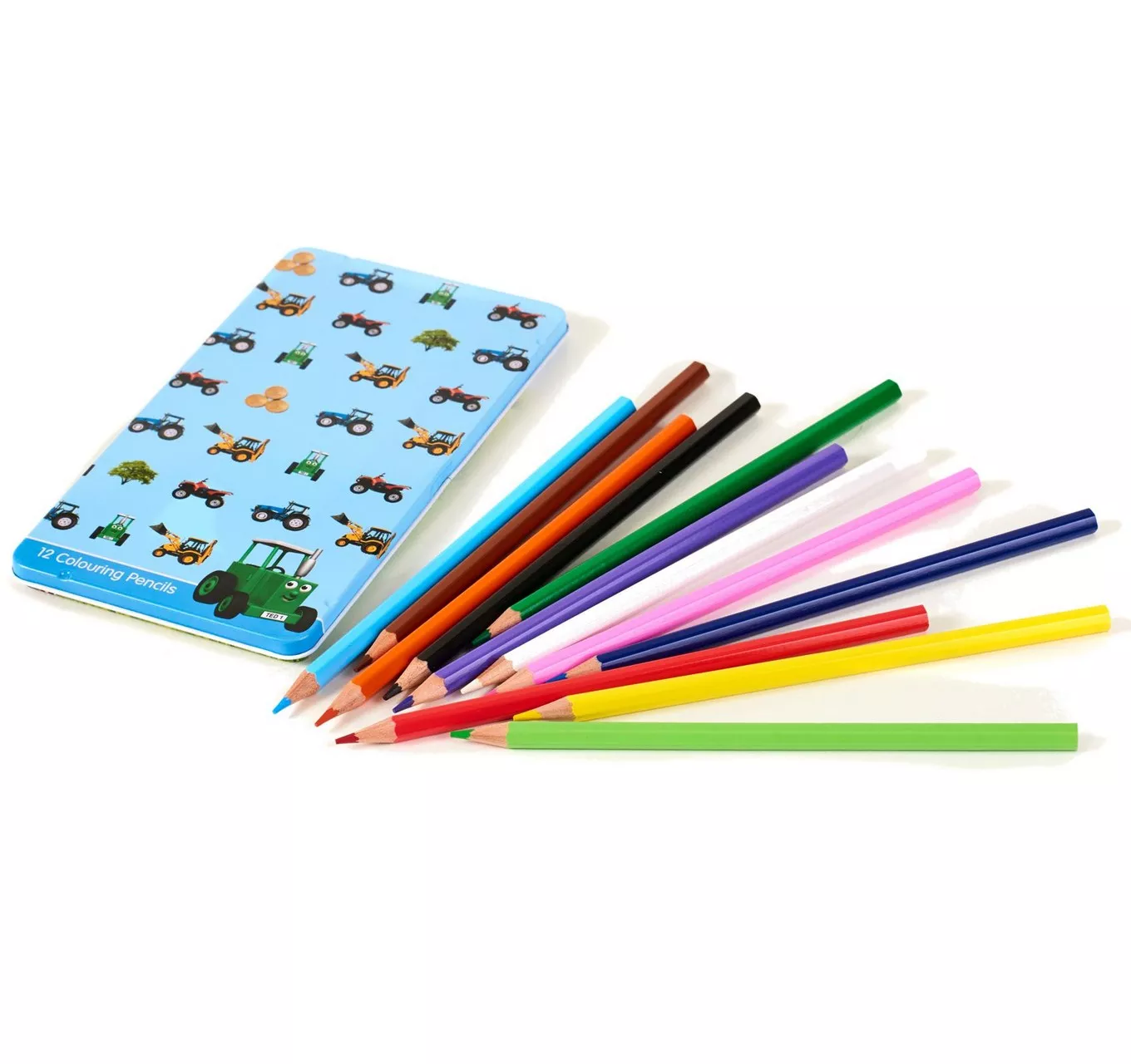 Colouring Pencil Tin - 12 Pack